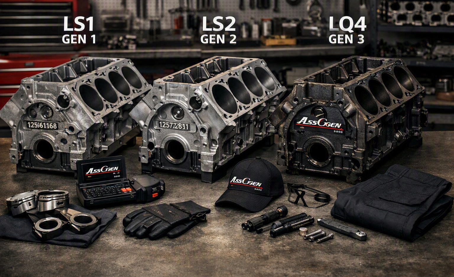 Gen III and IV LS Engine Block Architecture